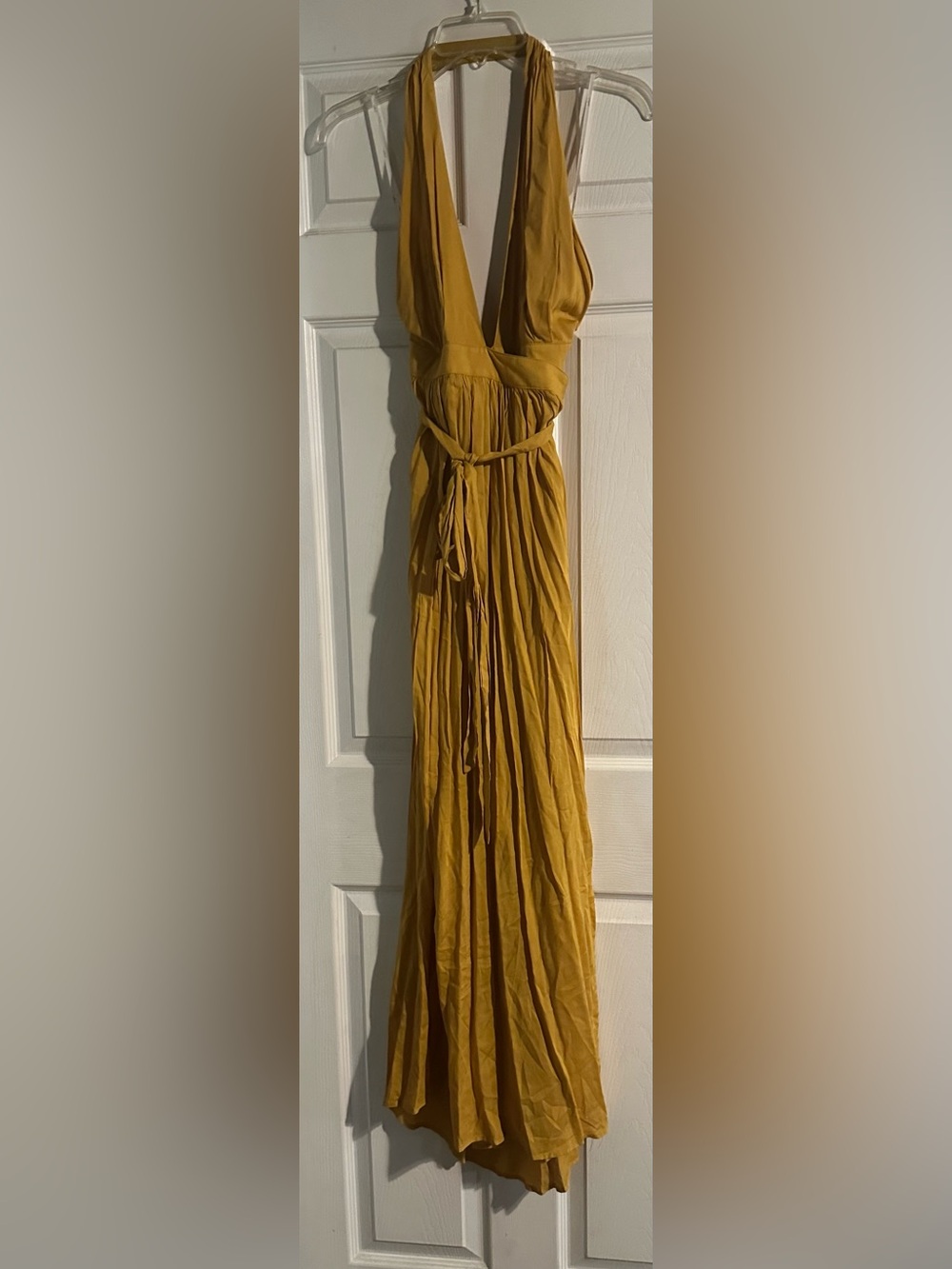 Heavenly Hues Marigold Yellow Maxi Dress